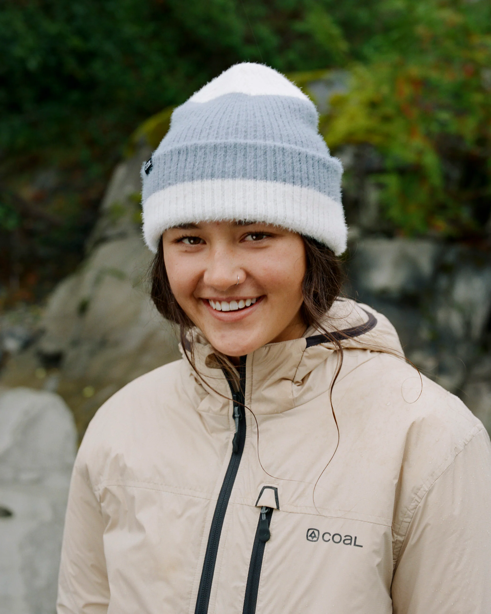 The Pearl Fuzzy Knit Beanie - Image 4