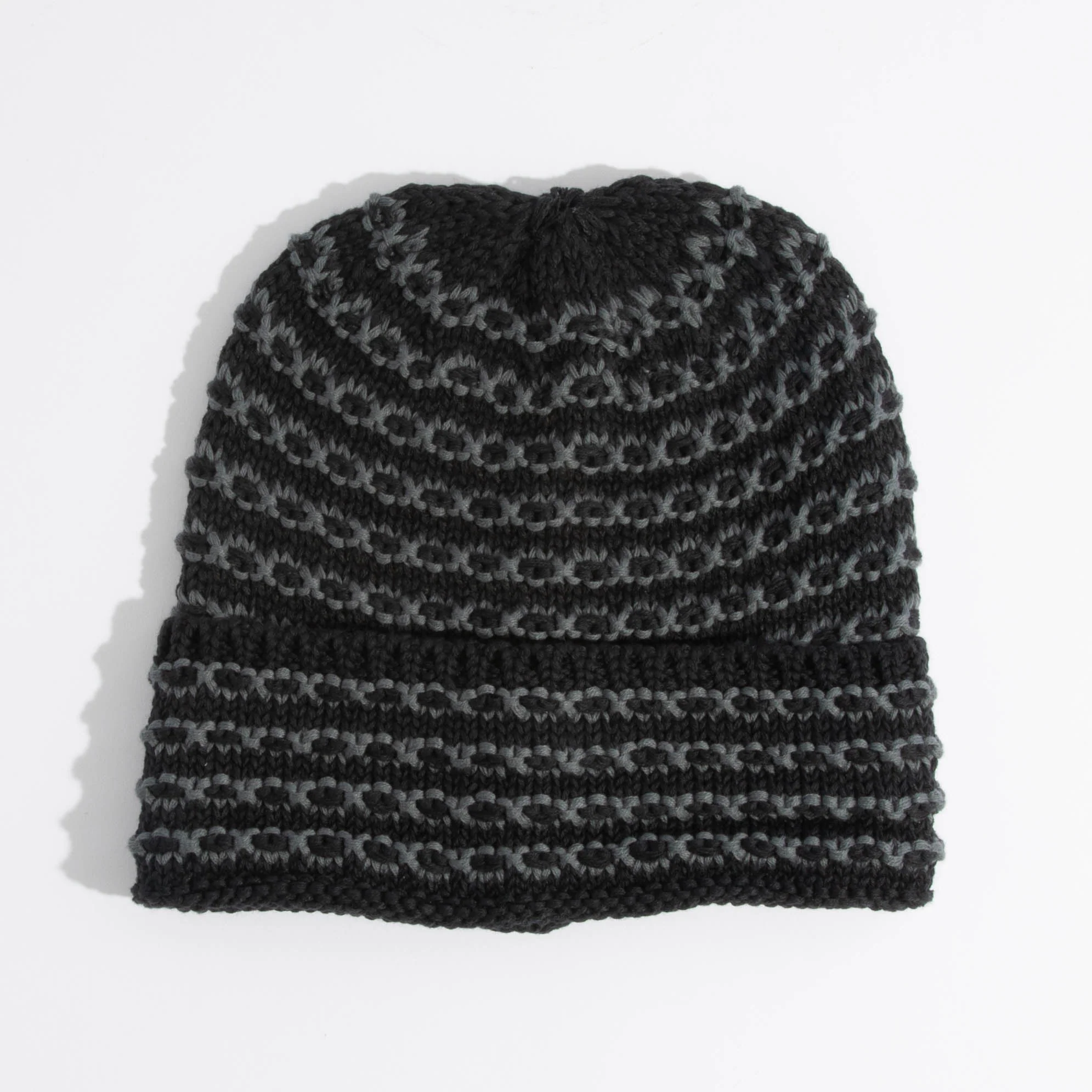 The Stria Sweater Knit Beanie - Image 6