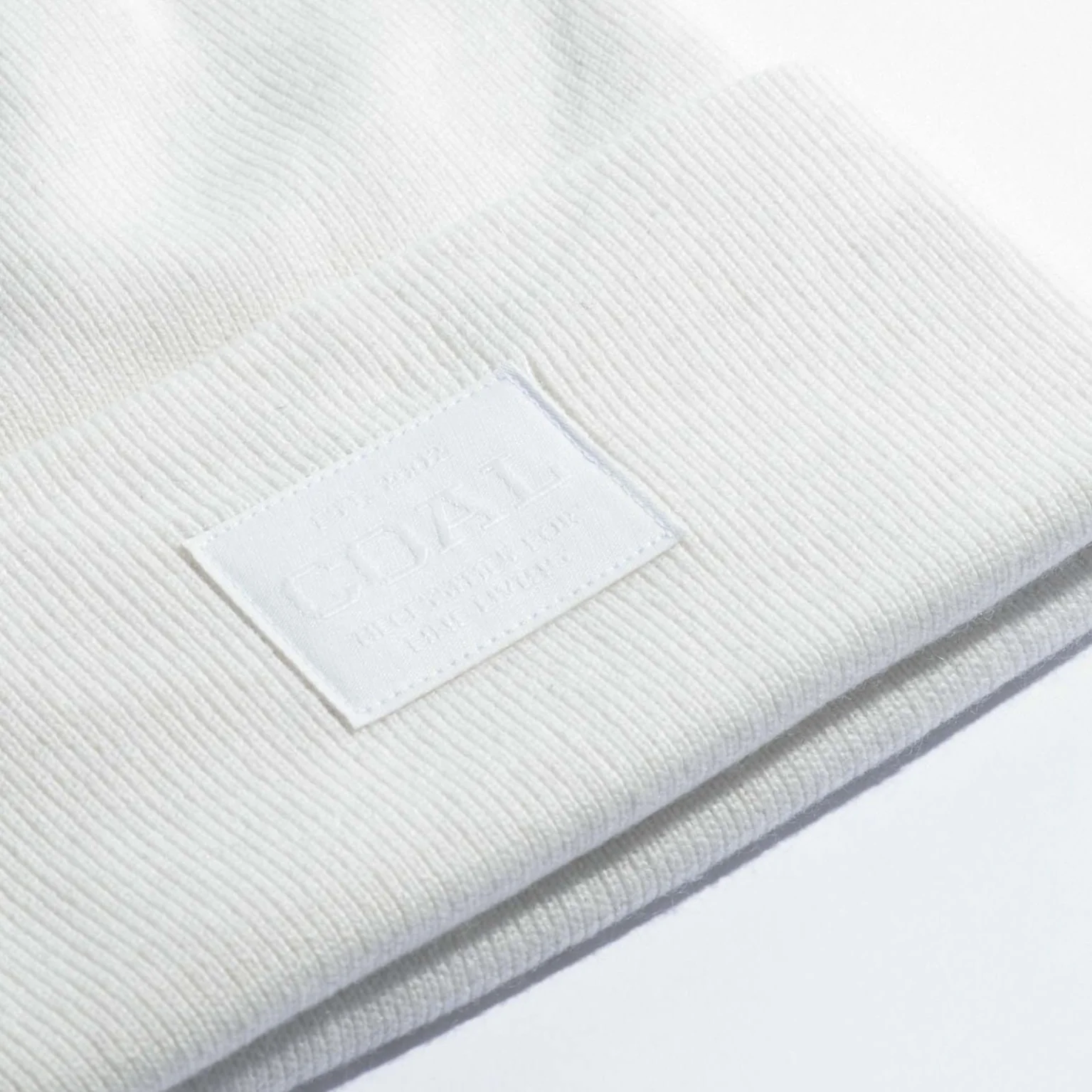 The Uniform Cashmere Knit Cuff Beanie - Image 4