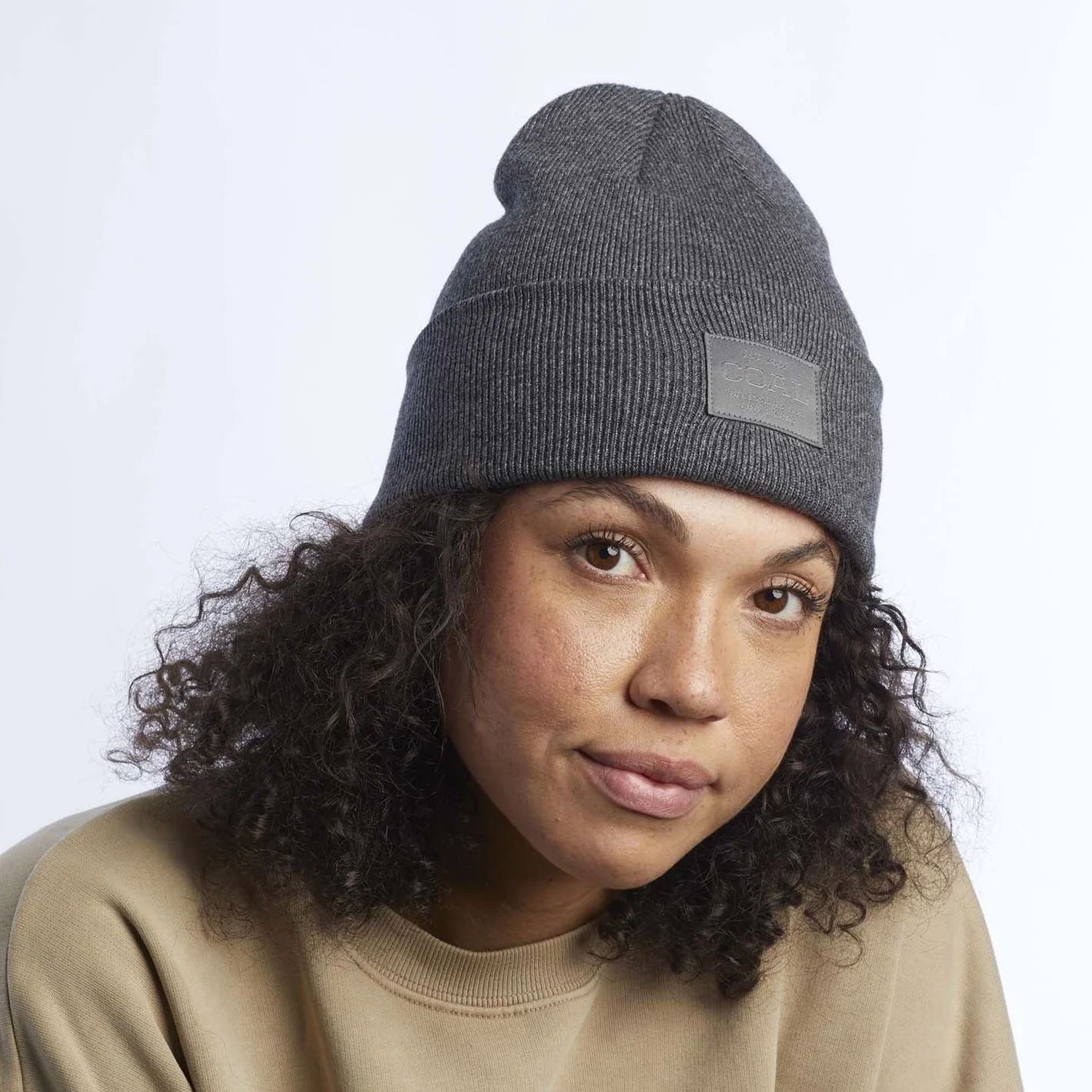 The Uniform Cashmere Knit Cuff Beanie - Image 7