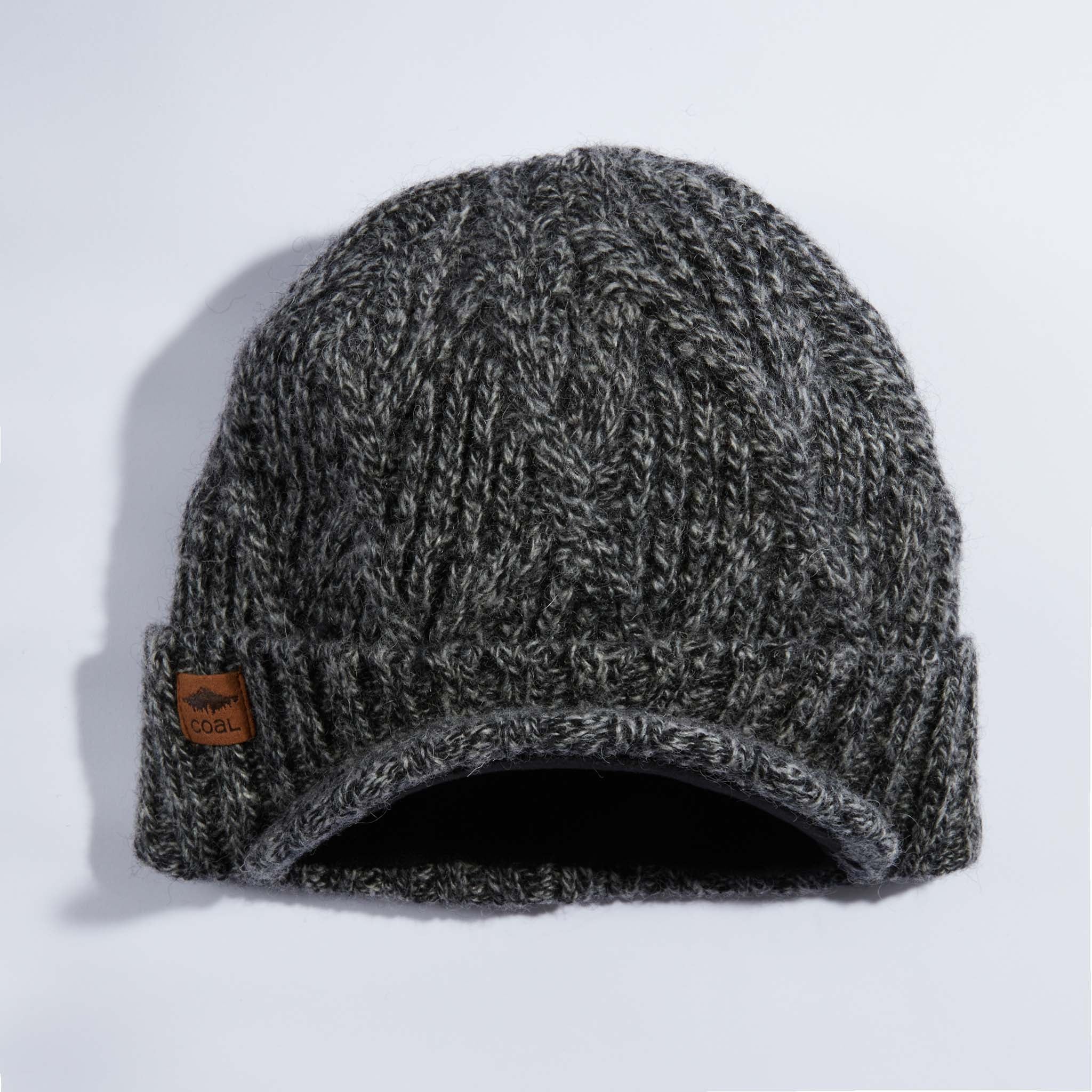The Yukon Brim Cable Knit Wool Beanie - Image 5