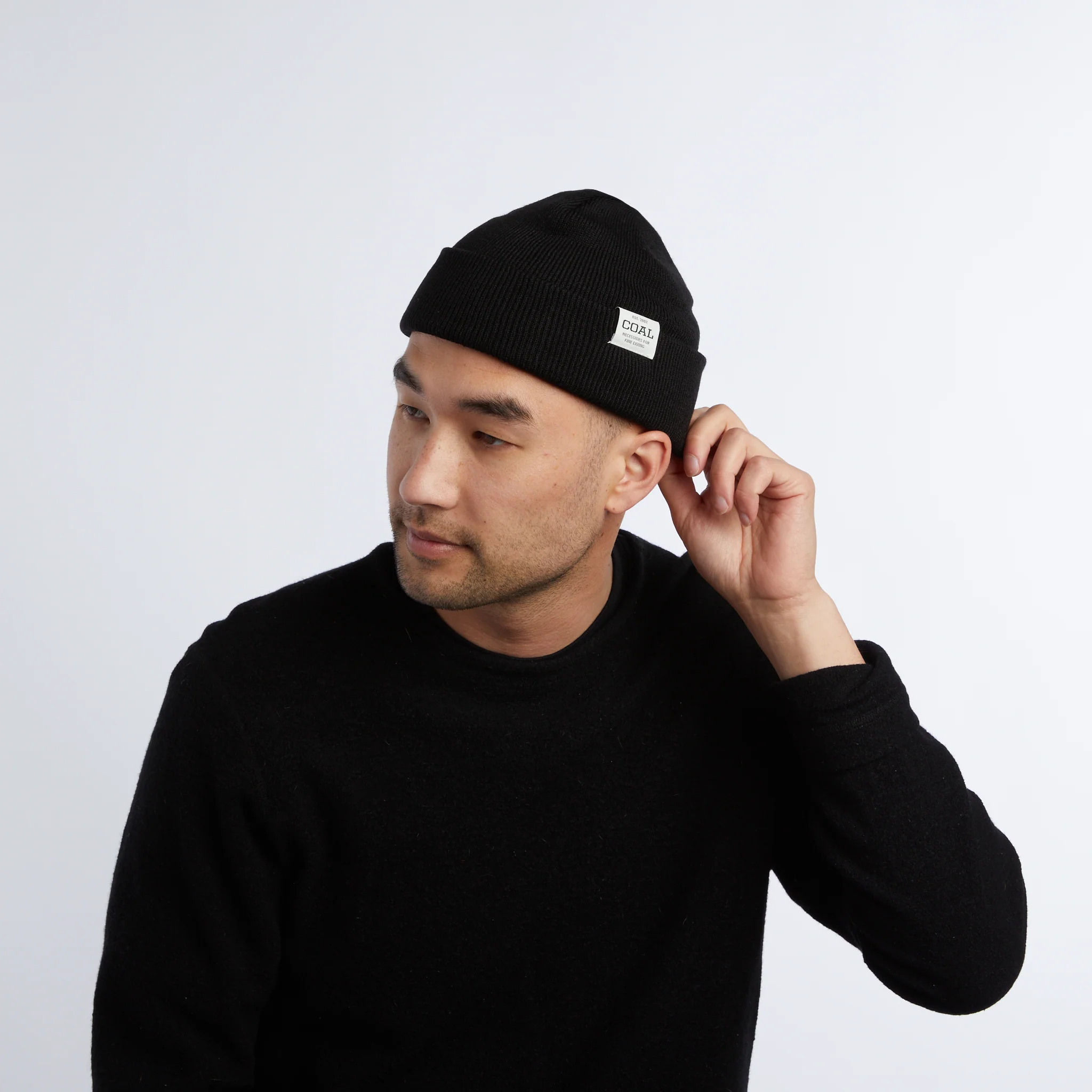 The Uniform Low Recycled Knit Cuff Beanie - Image 17