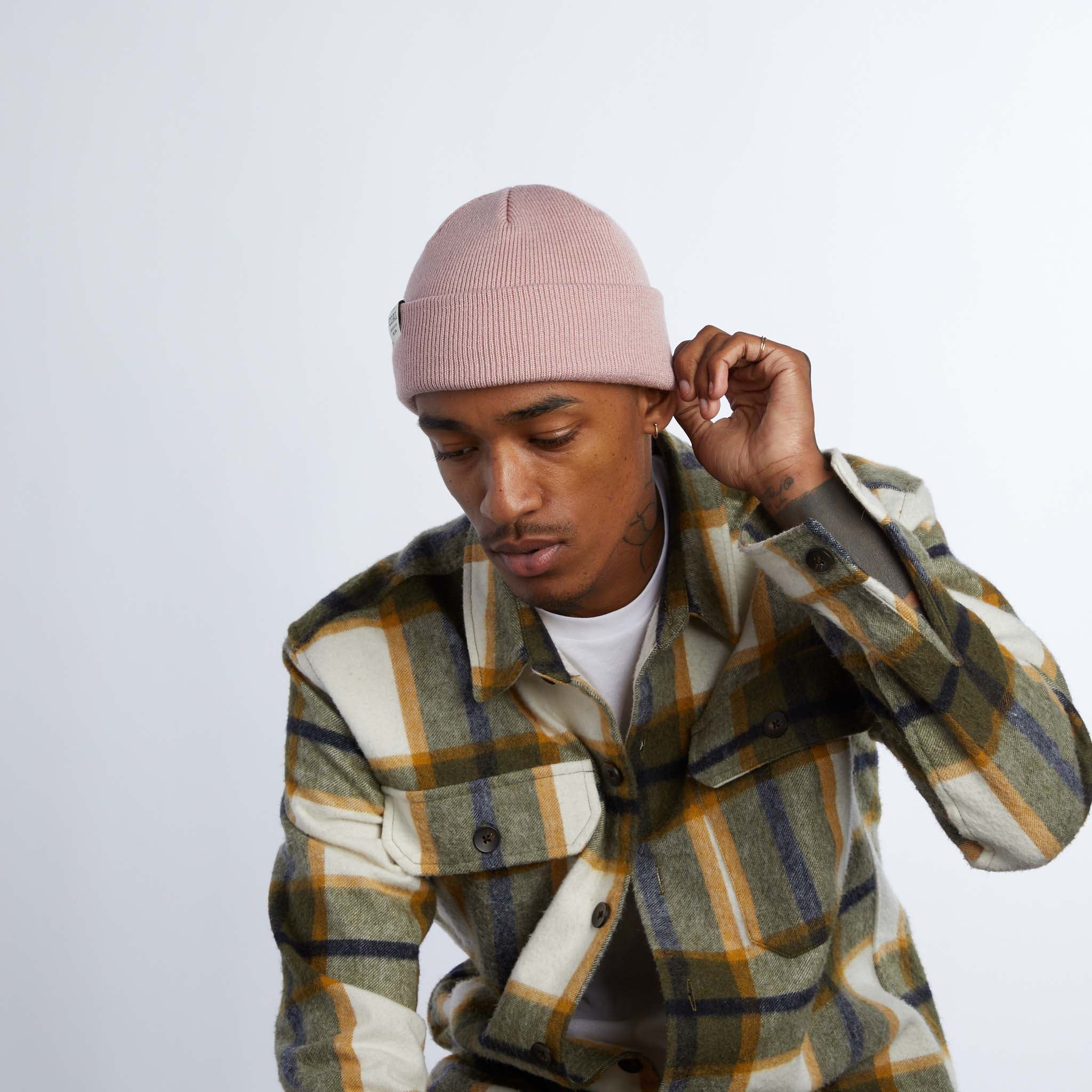 The Uniform Low Recycled Knit Cuff Beanie - Image 22