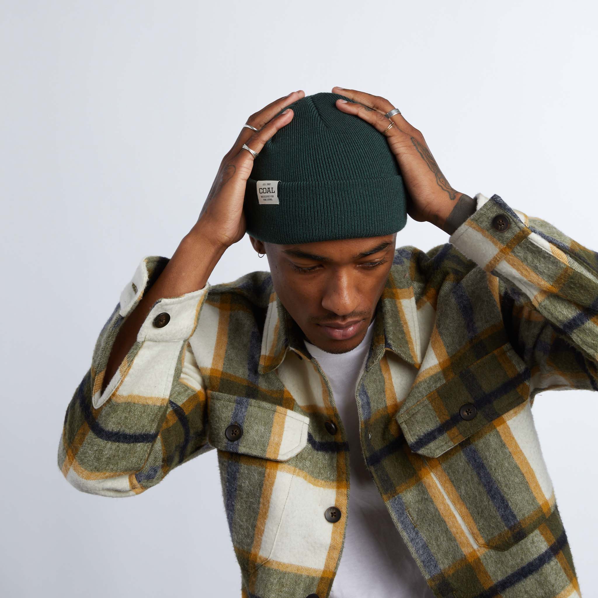 The Uniform Low Recycled Knit Cuff Beanie - Image 5